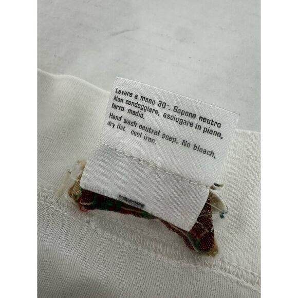 Gucci Men’s T Shirt Sz L Logo Navy Blue White Stripe Nautical Old Money Luxury - Picture 10 of 10